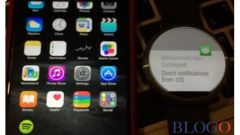 Android Wear: un hack mostra le notifiche di iPhone