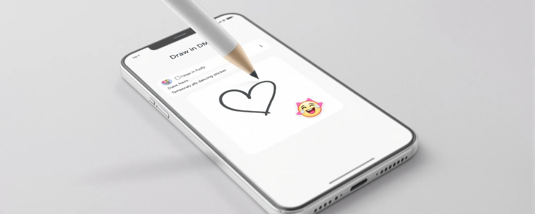 Instagram rende più creative le chat con disegni nei DM e adesivi temporanei