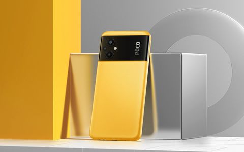 POCO M5, lo smartphone GIOVANE all-in fun è più stiloso in GIALLO (189€)