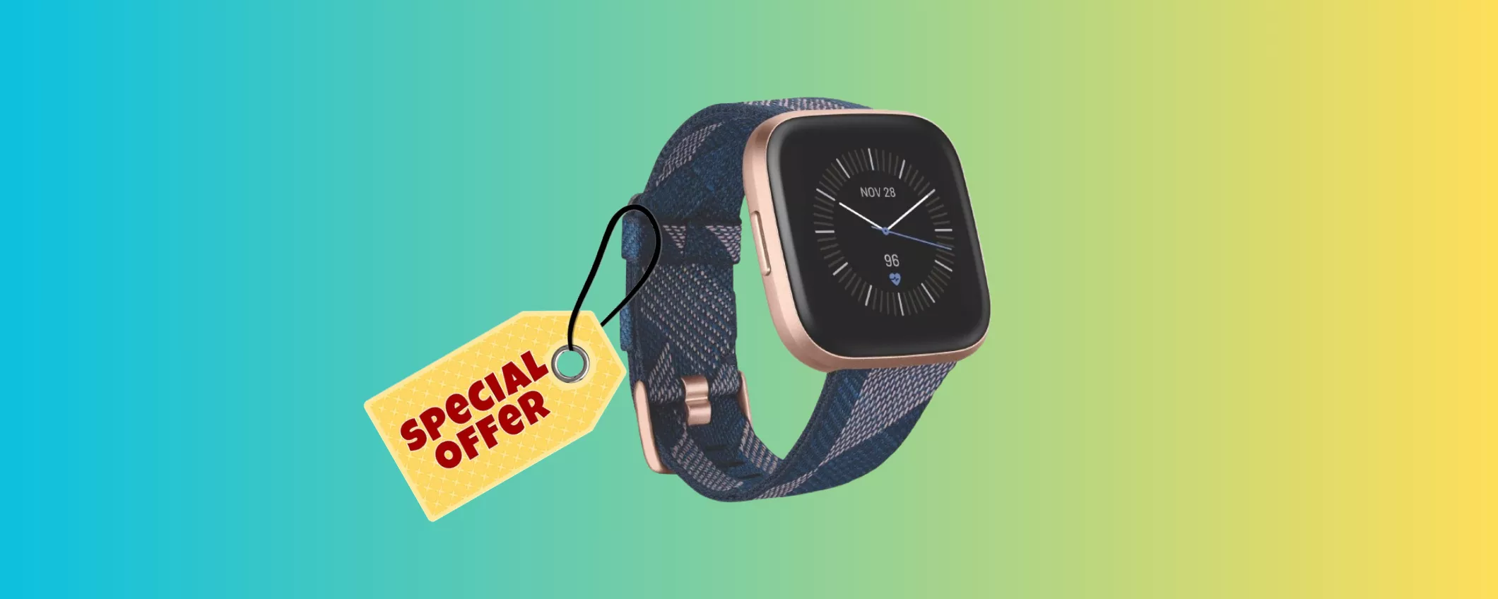 MINIMO STORICO per l'EDIZIONE SPECIALE dello Smartwatch Fitbit