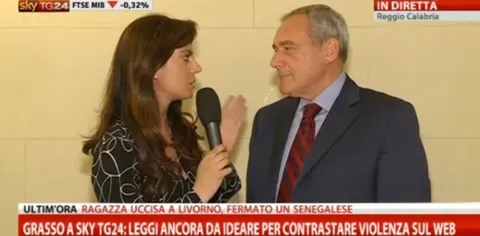 Pietro Grasso: leggi speciali per il Web