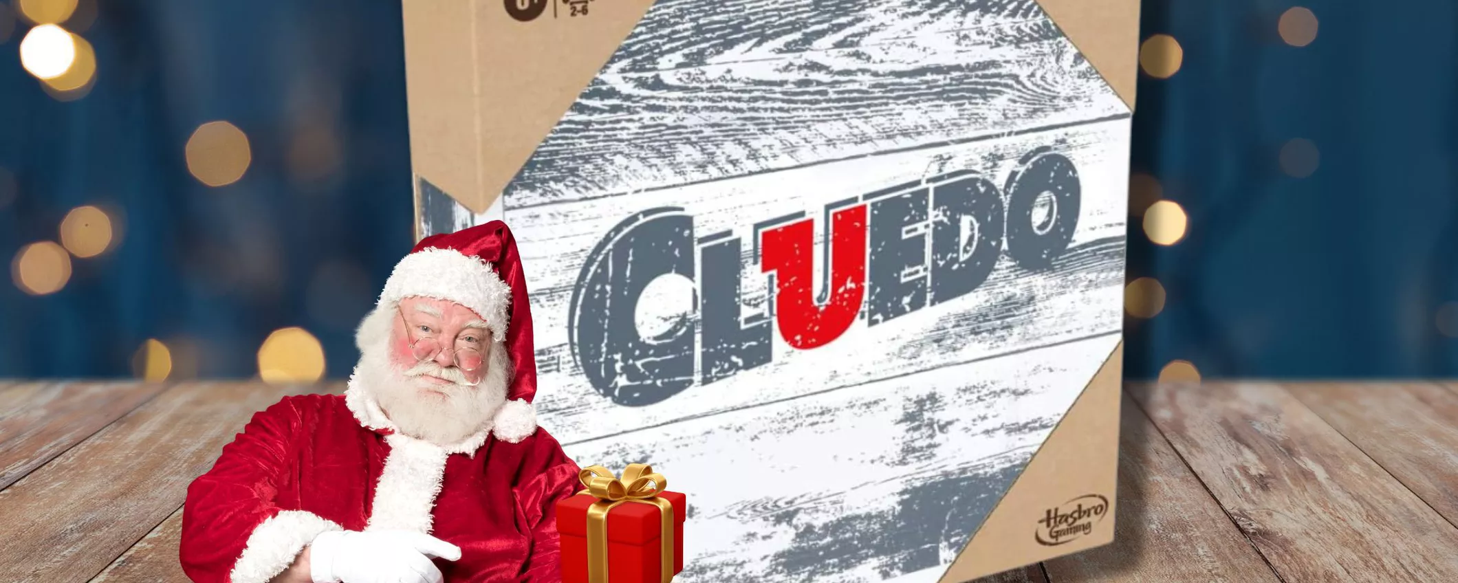 CLUEDO edizione con scatola di legno: perfetta IDEA REGALO per giocatori