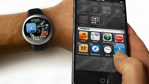 iWatch e iPhone 5S con lettore di impronte digitali
