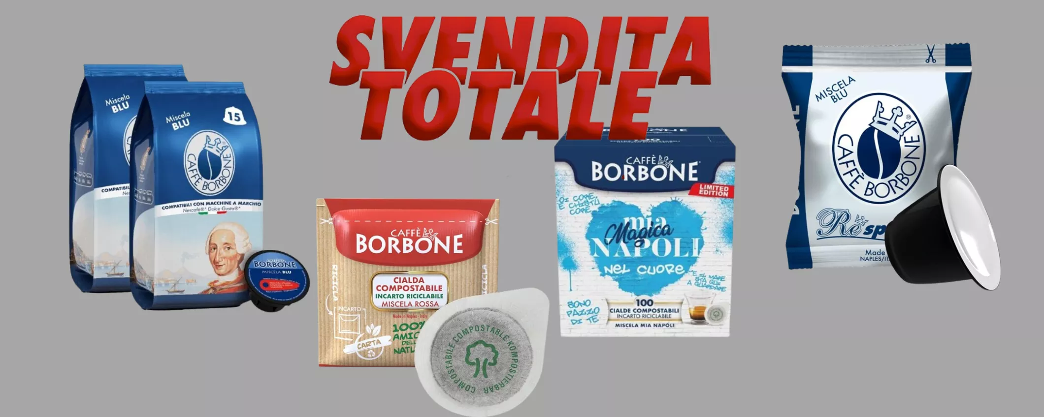 Svendita da mercatino su Amazon: Caffè Borbone a prezzi stracciati!