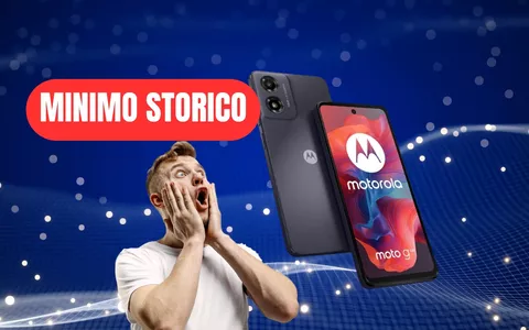 Motorola G04 al suo MINIMO STORICO su Amazon