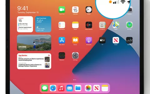 iOS 14: cosa vuol dire il puntino arancione o verde?