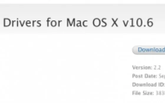 Mac OS X 10.6: disponibile un nuovo aggiornamento driver per stampanti e scanner HP