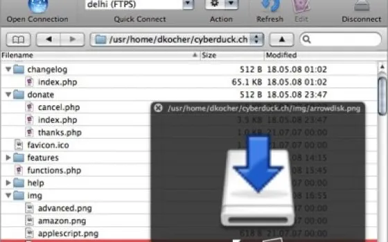 Rilasciato Cyberduck 3.2