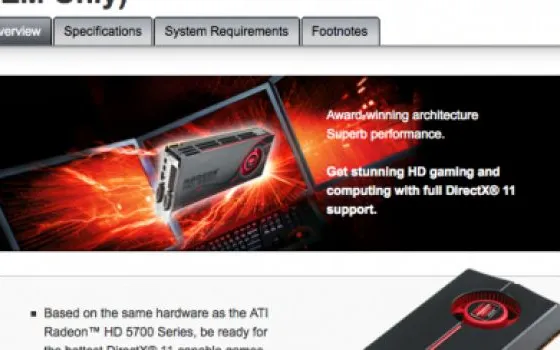 ATI rimarchia le schede Radeon HD 5770