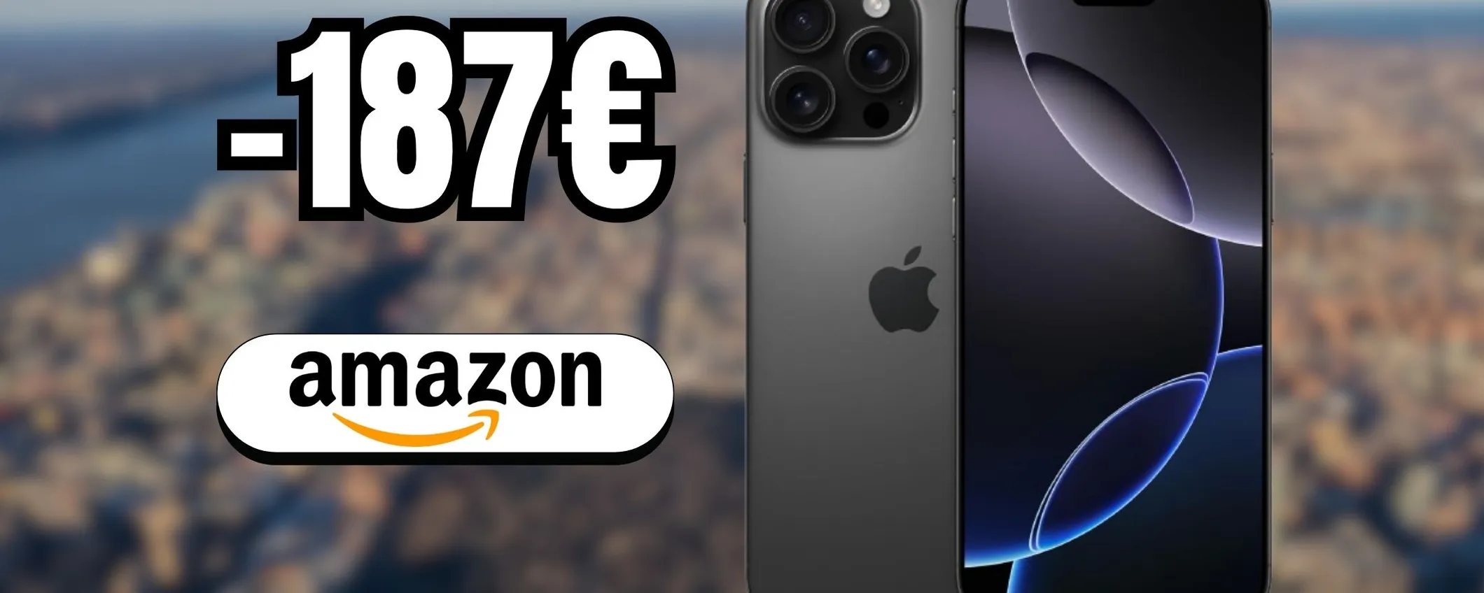 iPhone 16 Pro Max: oggi sul top di gamma Apple risparmi 187€