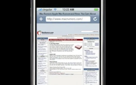 Un iPhone si è connesso a MacRumors?