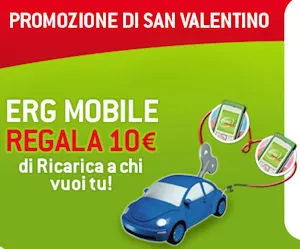ERG Mobile fa un regalo per San Valentino