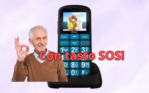 Cellulare per anziani a soli 26 euro! Tasti grandi e facile da usare -  Webnews