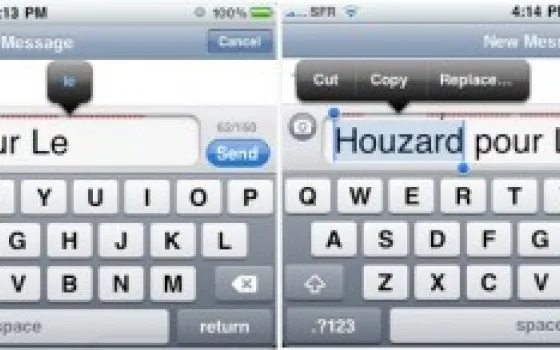 Su iPhone OS 4.0 arriverà il correttore ortografico di iPad