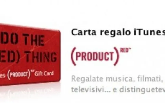 Carta iTunes (Product) Red presto in Italia?