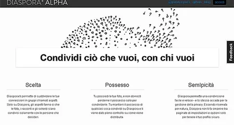 Diaspora apre le porte per i test privati