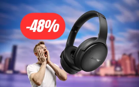 Cuffie Bose di qualità TOP al 48% di sconto su Amazon: un regalo