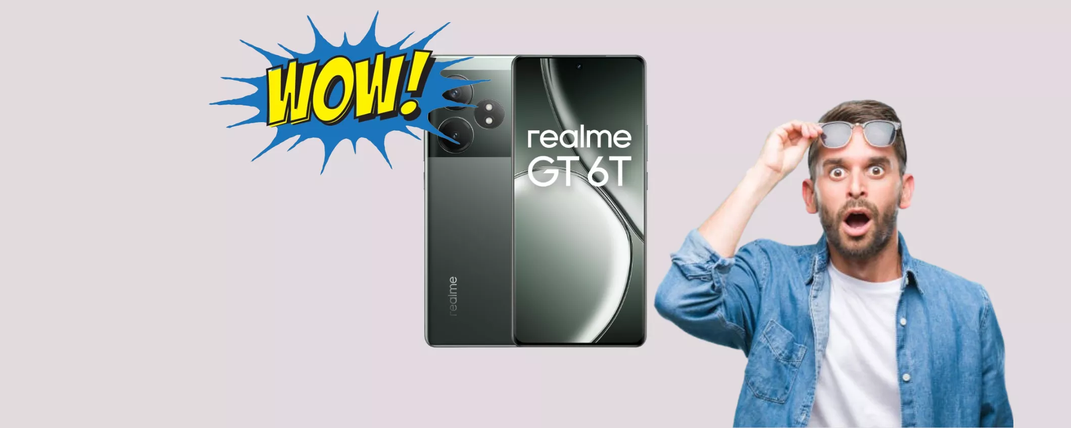 Realme GT 6T: lo smartphone DEL FUTURO in OFFERTA BOMBA