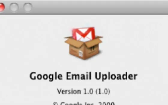 Google Email Uploader per Mac: salvare la posta dal Mac a Google Apps