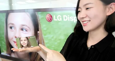 LG presenta un display LCD Full HD da 5 pollici
