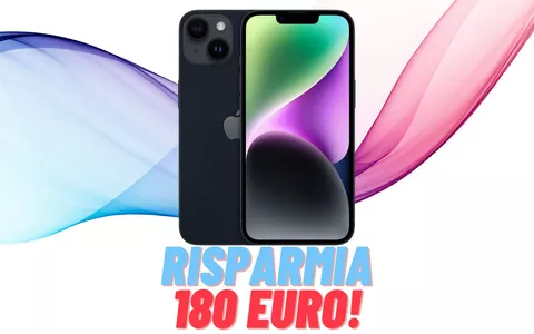 iPhone 14 a 180€ in MENO: è al MINIMO storico (699€)
