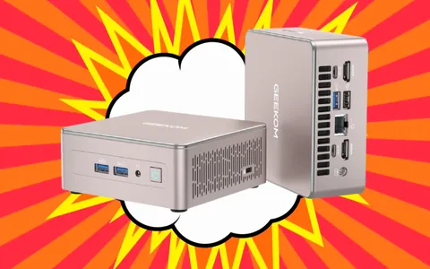 Mini PC GEEKOM A5: potenza e compattezza in sottocosto su Amazon