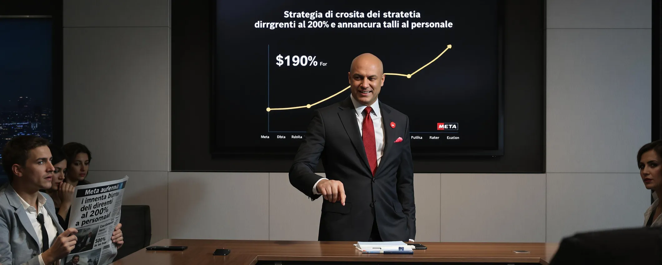 Meta aumenta i bonus dei dirigenti al 200% e annuncia tagli al personale