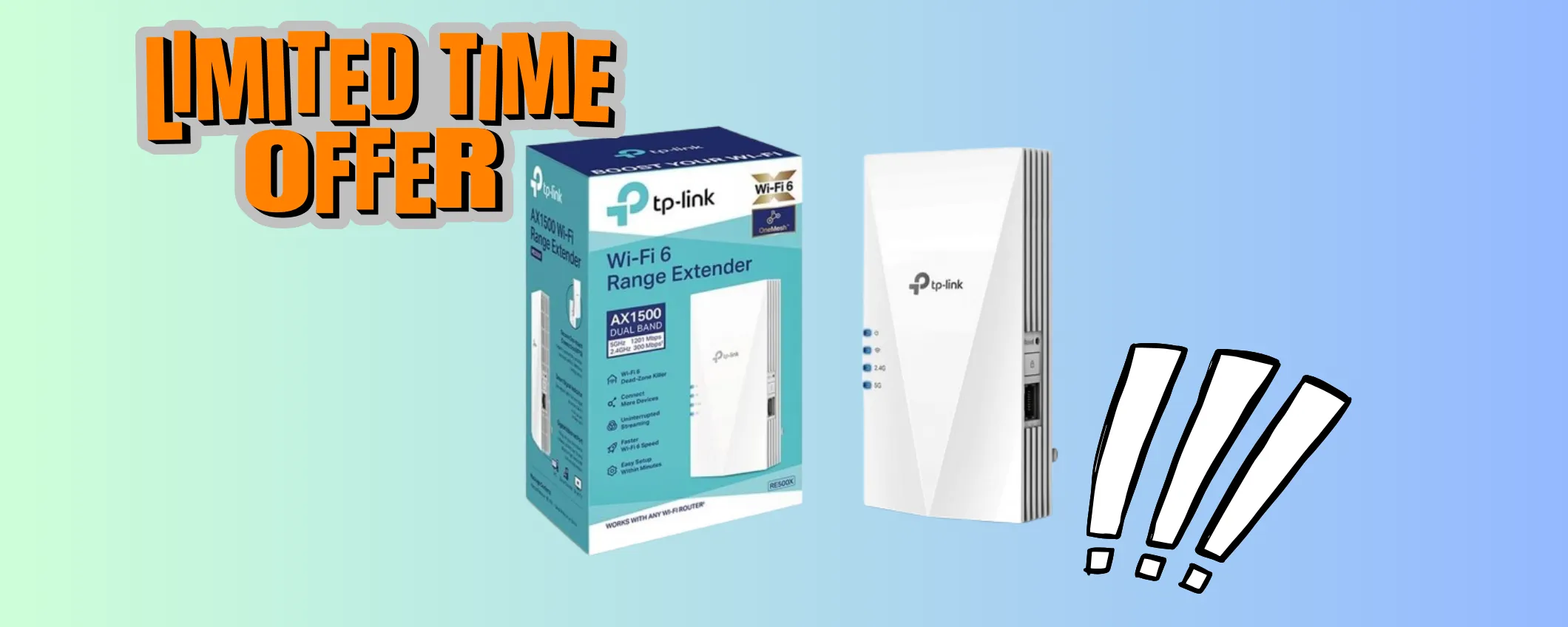 Amplifica il segnale WiFi di casa con il Ripetitore TP-Link a meno di metà prezzo