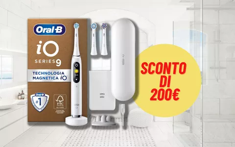 Spazzolino Oral-B PERSONALIZZABILE: 200€ DI SCONTO solo per oggi!
