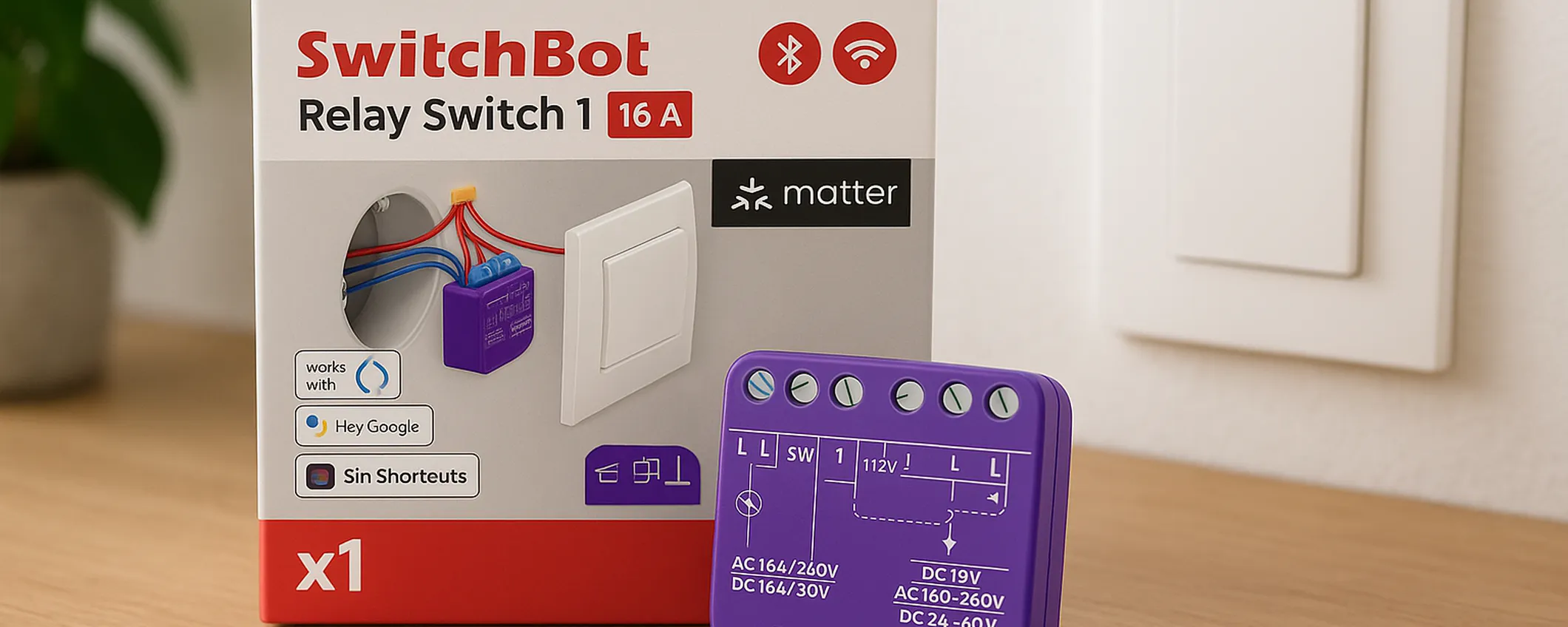 Domotica facile e sicura: SwitchBot Smart Relay Switch 1 oggi a meno di 10 euro