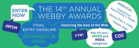Webby Awards, i 10 eventi Internet più influenti del decennio