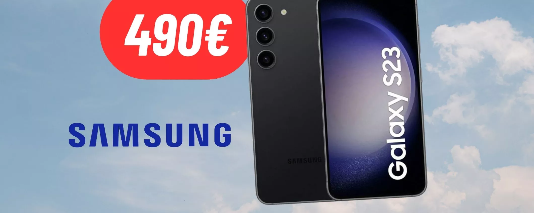 Samsung Galaxy S23: DOPPIA PROMO attiva, ancora un top di gamma (490€!)