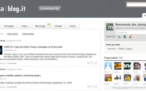 E' arrivata la Community di Mela|blog