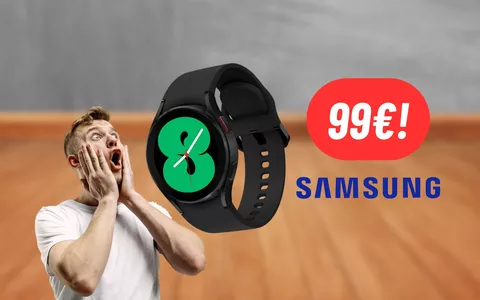 Samsung Galaxy Watch4: questo smartwatch eccellente con monitoraggio social e salute a soli 99€