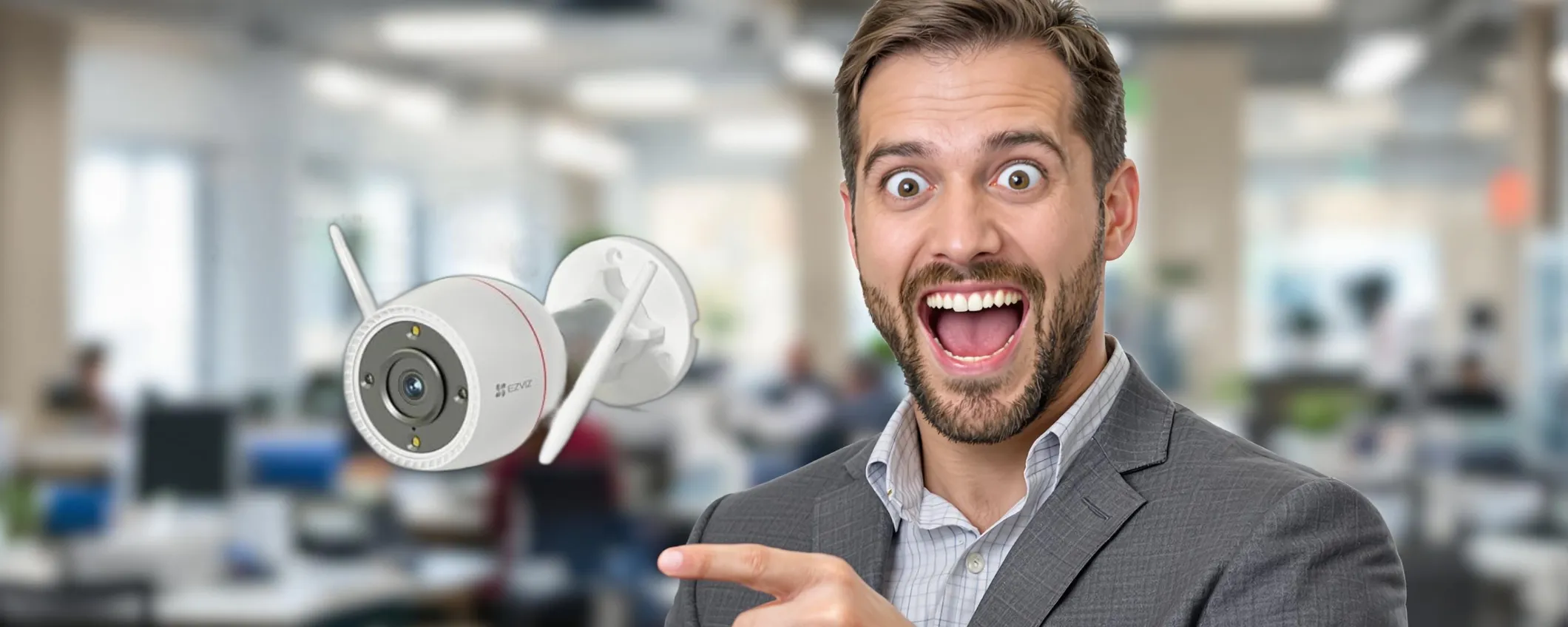 Telecamera con Super HD e AI: massima sicurezza ad un prezzo stracciato (43€)