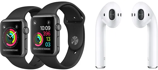 Apple Watch e AirPods 