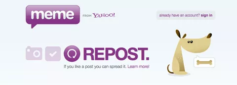 Yahoo acquista il dominio me.me per il proprio microblogging
