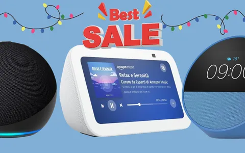 Dispositivi Echo in svendita su Amazon: mega sconti fino al -64%