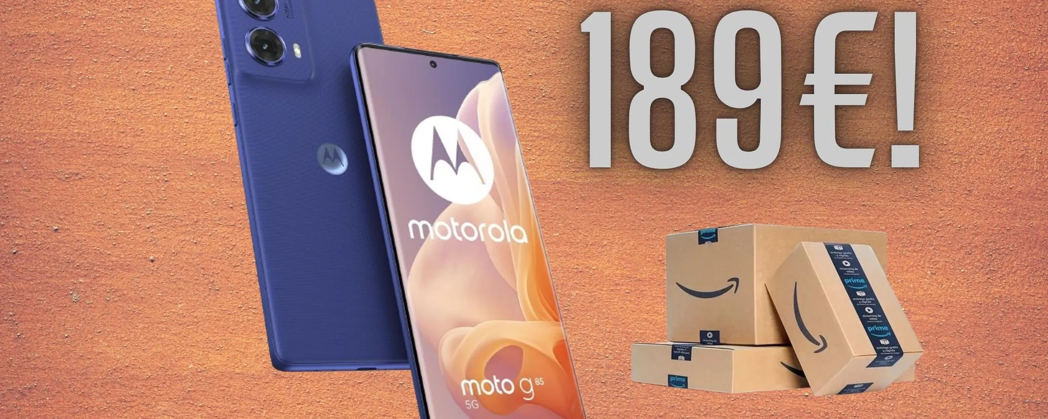 Inizia il 2025 con un nuovo smartphone: Motorola G85 a 189€