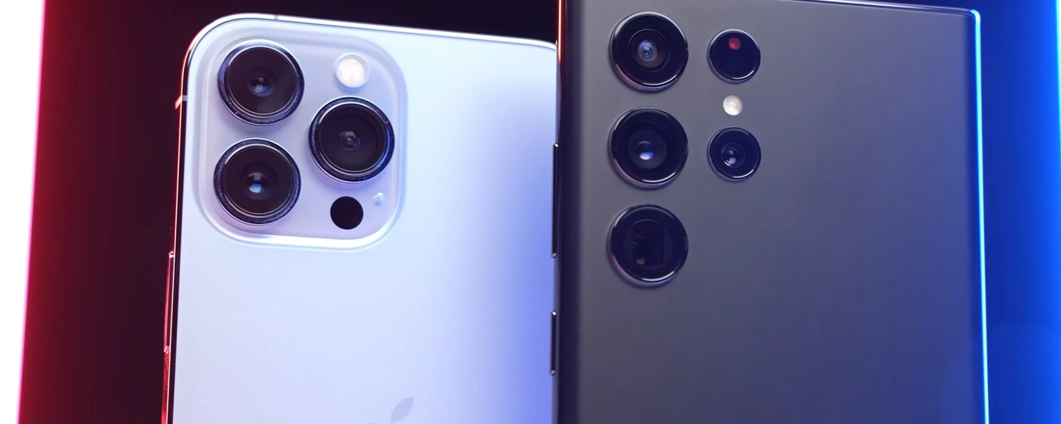 iPhone 13 Pro Max e Galaxy S22 Ultra a confronto in uno speed test