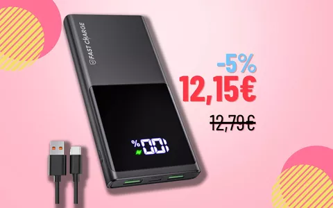 Power Bank POTENTISSIMA a soli 12€ per il tuo smartphone