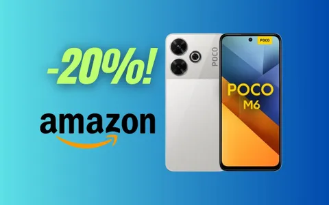 POCO M6 in sconto: è il best buy di oggi, ha una batteria infinita