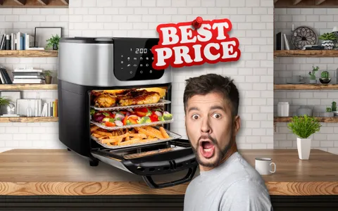 Friggitrice ad Aria XL completa di girapollo e cestello: PREZZO PROMO