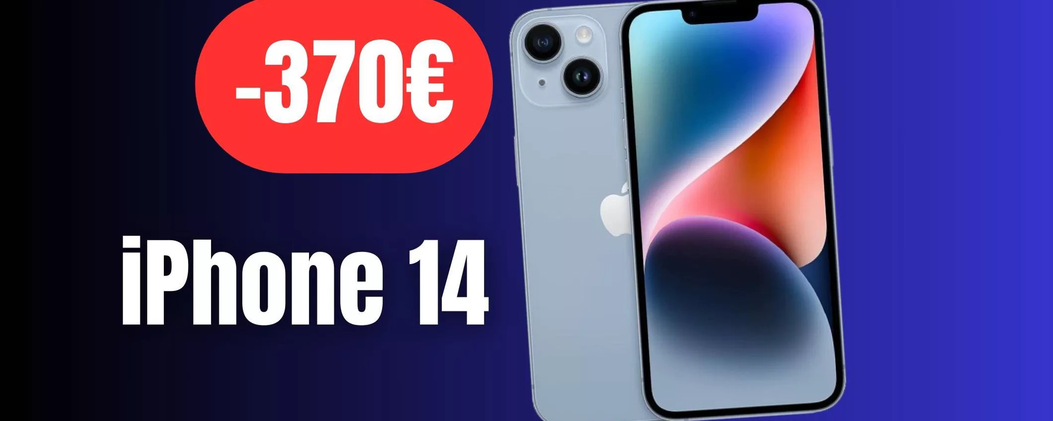 iPhone 14 è ancora un top di gamma e oggi lo compri risparmiando 370€