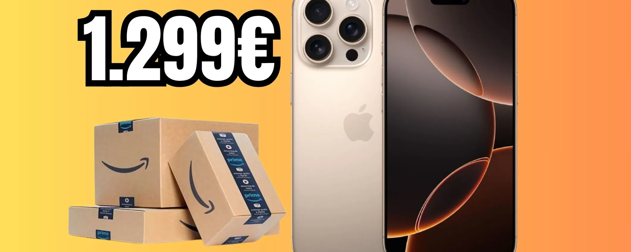 iPhone 16 Pro offerta attiva per il Black Friday 2024 di Amazon Melablog