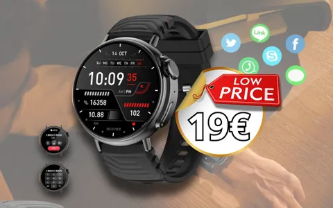 Smartwatch Ultra: SOLO 19€ per cominciare l'anno in forma smagliante
