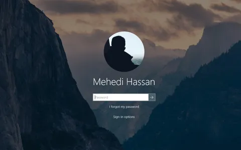 Windows 10, la password si imposta dal lock screen