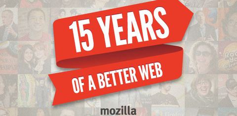 Mozilla festeggia 15 anni di libertà e innovazione