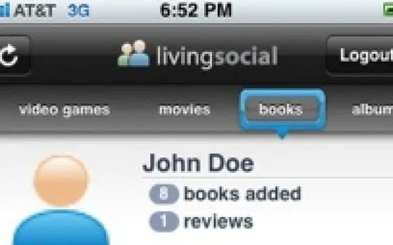 LivingSocial: condividere le proprie preferenze con iPhone
