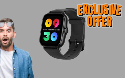 Smartwatch Amazfit GTS 2: oggi con l'offertona Amazon lo paghi quasi la metà